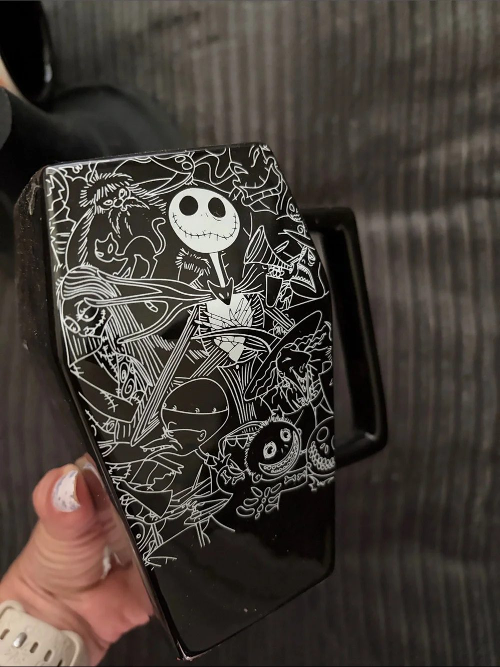 NBC nightmare before Christmas Face Ceramic Mug set